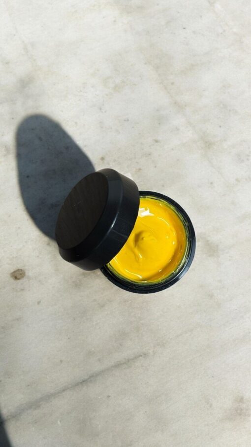 Gel painting giallo