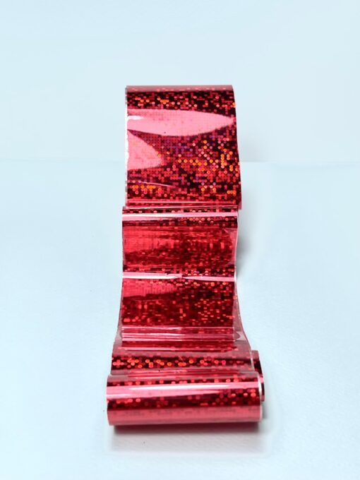 Transfer foil rosso