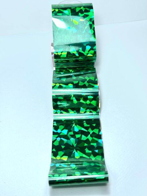Transfer foil verde