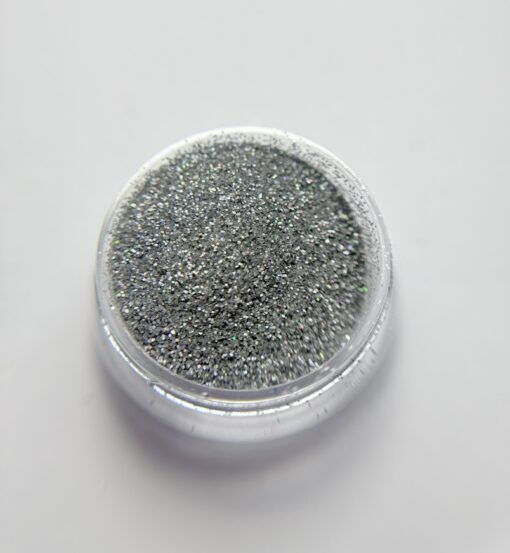 Glitter argento