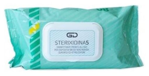 Salviette golmar sterixidinas disinfettanti
