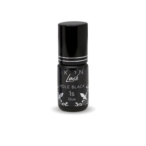 Colla per extension ciglia - HOLE BLACK - 1 secondo.