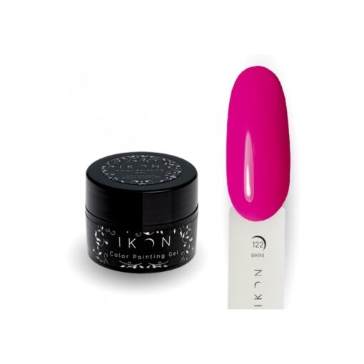Painting Color Gel Nail Art - 122- Bikini
