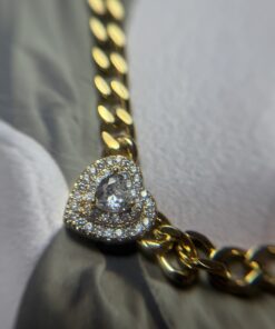 Choker Heart gold