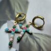 Orecchini Cross multicolor